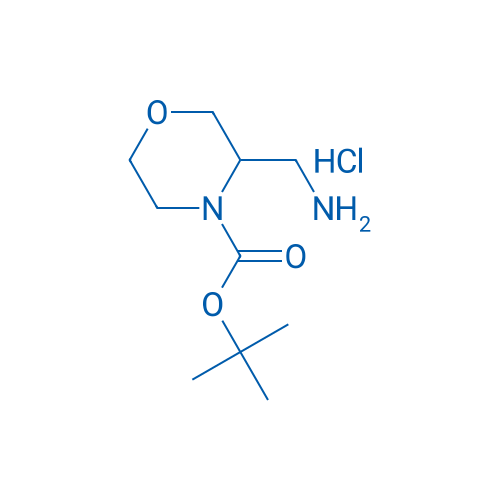 tert-Butyl 3-(aminomethyl)morpholine-4-carboxylate hydrochloride 250mg