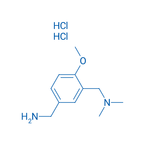 1-(5-(aminomethyl)-2-methoxyphenyl)-N,N-dimethylmethanamine dihydrochloride 250mg