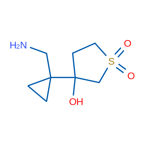 3-(1-(Aminomethyl)cyclopropyl)-3-hydroxytetrahydrothiophene 1,1-dioxide 1g