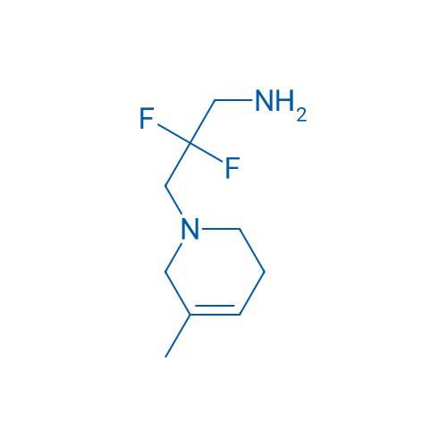 2,2-Difluoro-3-(5-methyl-1,2,3,6-tetrahydropyridin-1-yl)propan-1-amine 1g