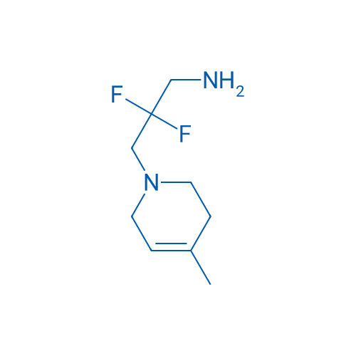 2,2-Difluoro-3-(4-methyl-1,2,3,6-tetrahydropyridin-1-yl)propan-1-amine 1g