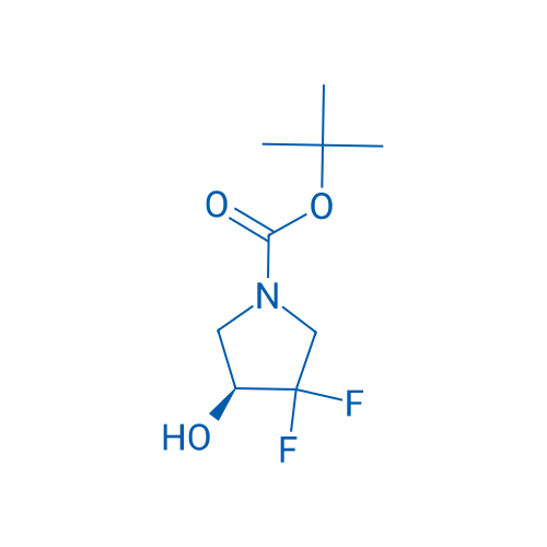 tert-Butyl (4S)-3,3-difluoro-4-hydroxypyrrolidine-1-carboxylate 100mg