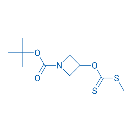 tert-Butyl 3-(((methylthio)carbonothioyl)oxy)azetidine-1-carboxylate 5g