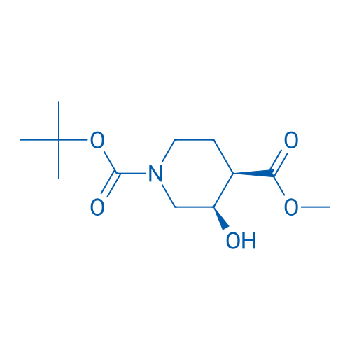 rel-1-(tert-Butyl) 4-methyl (3R,4R)-3-hydroxypiperidine-1,4-dicarboxylate 1g