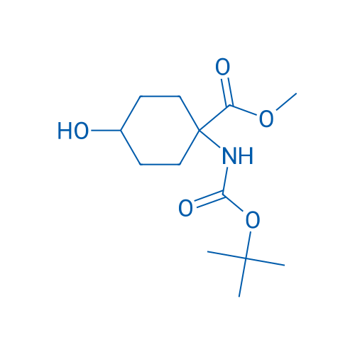 Methyl 1-((tert-butoxycarbonyl)amino)-4-hydroxycyclohexane-1-carboxylate 250mg