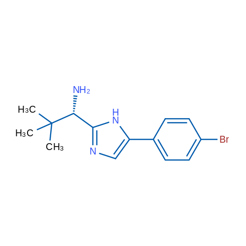 (S)-1-(5-(4-Bromophenyl)-1H-imidazol-2-yl)-2,2-dimethylpropan-1-amine 1g