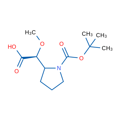 (2S)-2-(1-(tert-butoxycarbonyl)pyrrolidin-2-yl)-2-methoxyacetic acid 1g