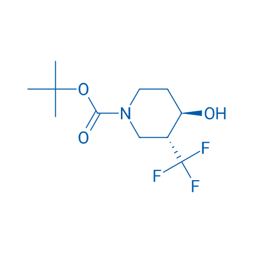 tert-Butyl (3R,4R)-4-hydroxy-3-(trifluoromethyl)piperidine-1-carboxylate 250mg