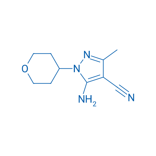 5-AMINO-3-METHYL-1-(TETRAHYDRO-2H-PYRAN-4-YL)-1H-PYRAZOLE-4-CARBONITRILE 1g