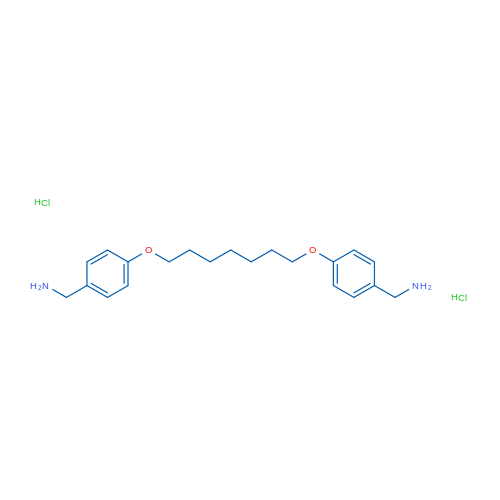 ((Heptane-1,7-diylbis(oxy))bis(4,1-phenylene))dimethanamine dihydrochloride 1g