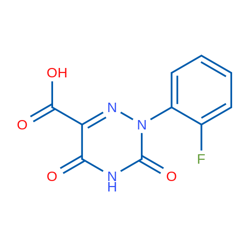 2-(2-Fluorophenyl)-3,5-dioxo-2,3,4,5-tetrahydro-1,2,4-triazine-6-carboxylic acid 1g