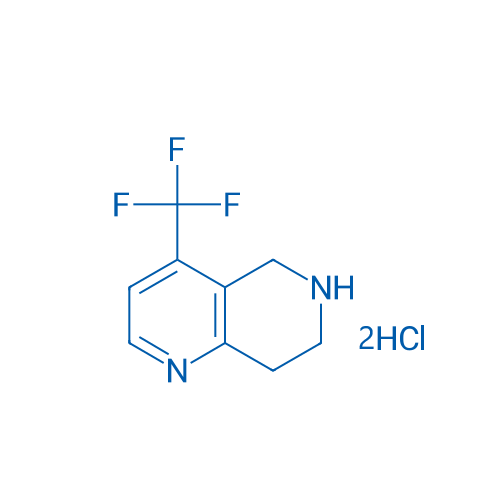 4-(Trifluoromethyl)-5,6,7,8-tetrahydro-1,6-naphthyridine dihydrochloride 1g