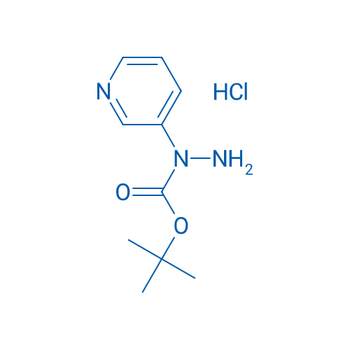 N-Pyridin-3-yl-hydrazinecarboxylic acid tert-butyl ester hydrochloride 1g