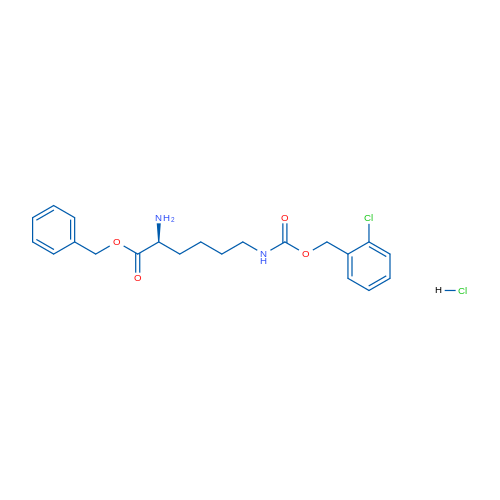 (S)-Benzyl 2-amino-6-((((2-chlorobenzyl)oxy)carbonyl)amino)hexanoate hydrochloride 1g