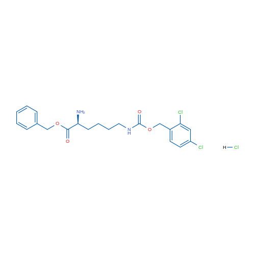 (S)-Benzyl 2-amino-6-((((2,4-dichlorobenzyl)oxy)carbonyl)amino)hexanoate hydrochloride 1g