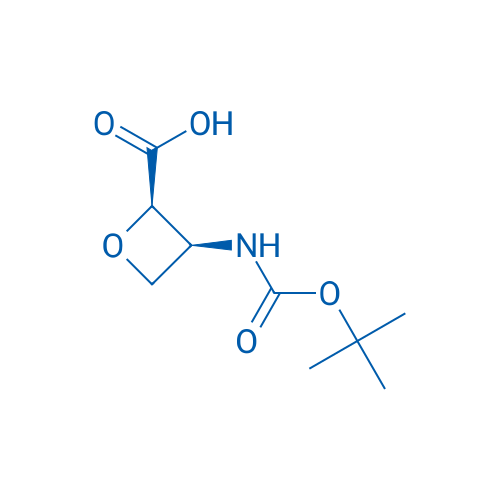 (2R,3S)-3-((TERT-BUTOXYCARBONYL)AMINO)OXETANE-2-CARBOXYLIC ACID 250mg