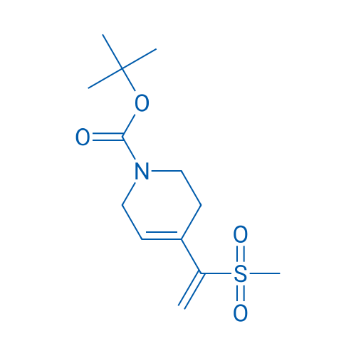 tert-Butyl 4-(1-methanesulfonylethenyl)-1,2,3,6-tetrahydropyridine-1-carboxylate 1g