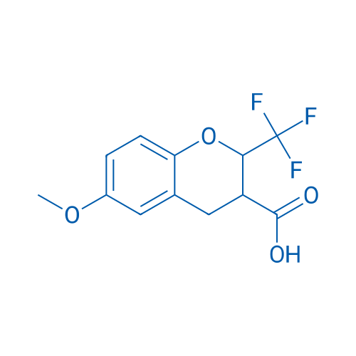6-Methoxy-2-(trifluoromethyl)-3,4-dihydro-2H-1-benzopyran-3-carboxylic acid 1g