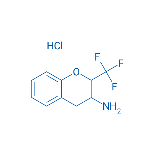 2-(Trifluoromethyl)-3,4-dihydro-2H-1-benzopyran-3-amine hydrochloride 1g