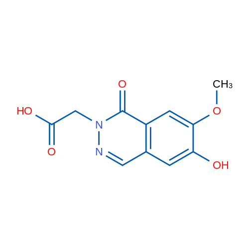 2-(6-Hydroxy-7-methoxy-1-oxo-1,2-dihydrophthalazin-2-yl)acetic acid 1g