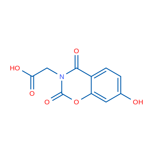 2-(7-Hydroxy-2,4-dioxo-3,4-dihydro-2H-1,3-benzoxazin-3-yl)acetic acid 1g