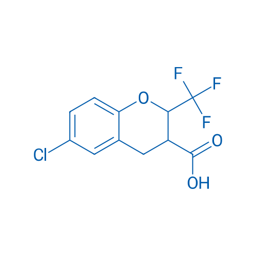 6-Chloro-2-(trifluoromethyl)-3,4-dihydro-2H-1-benzopyran-3-carboxylic acid 1g