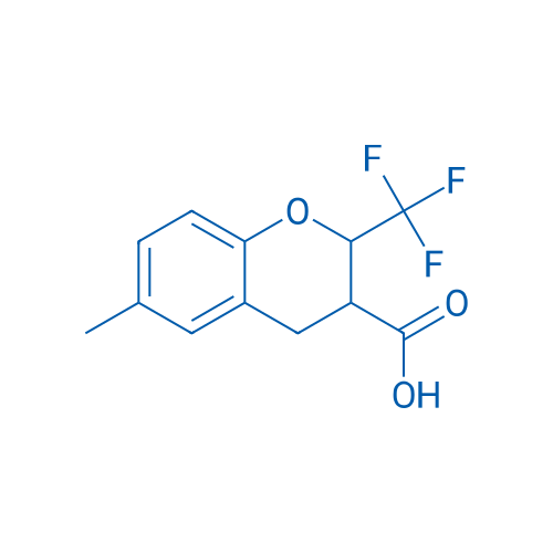 6-Methyl-2-(trifluoromethyl)-3,4-dihydro-2H-1-benzopyran-3-carboxylic acid 1g