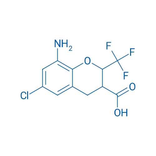 8-Amino-6-chloro-2-(trifluoromethyl)-3,4-dihydro-2H-1-benzopyran-3-carboxylic acid 1g