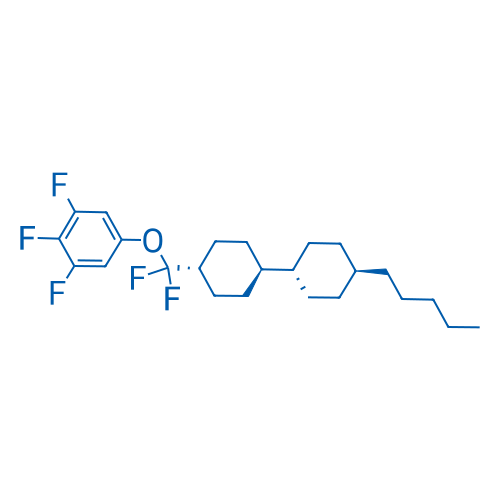 (trans,trans)-4-(Difluoro(3,4,5-trifluorophenoxy)methyl)-4'-pentyl-1,1'-bi(cyclohexane) 25g