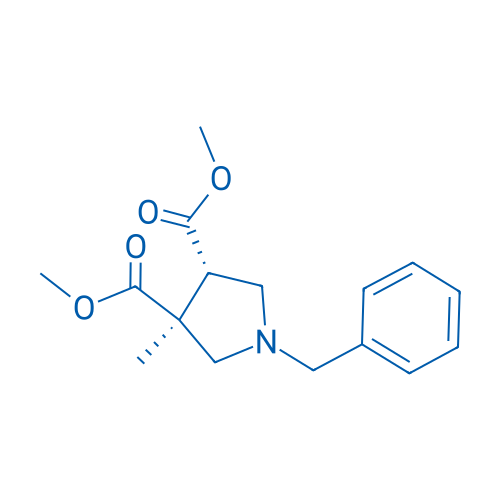 Rel-dimethyl (3S,4S)-1-benzyl-3-methylpyrrolidine-3,4-dicarboxylate 250mg