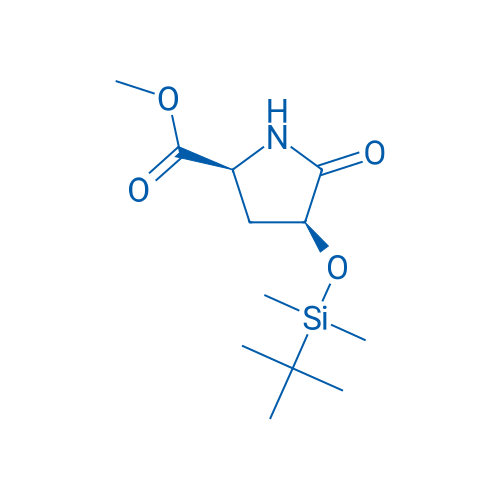 Methyl (2S,4S)-4-((tert-butyldimethylsilyl)oxy)-5-oxopyrrolidine-2-carboxylate 1g