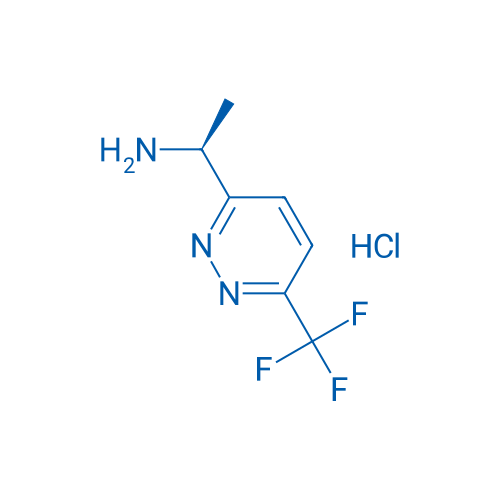 (S)-1-(6-(Trifluoromethyl)pyridazin-3-yl)ethan-1-amine hydrochloride 1g
