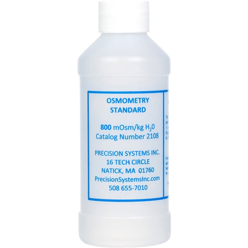 Osmometer Calibration Standards Solution, 800 milliosmoles, 250 ml bottle