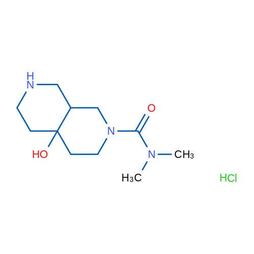 4A-HYdroxy-n,n-dimethyloctahydro-2,7-naphthyridine-2(1h)-carboxamide hydrochloride 1g