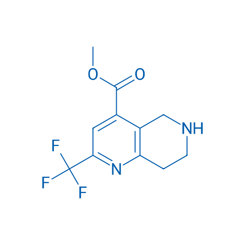 Methyl 2-(trifluoromethyl)-5,6,7,8-tetrahydro-1,6-naphthyridine-4-carboxylate 1g