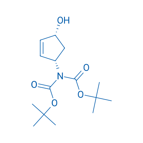 (1S-CIS)-BIS(1,1-DIMETHYLETHYL)-4-HYDROXY-2-CYCLOPENTENYLIMIDODICARBONATE 250mg
