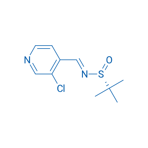 (R,E)-N-((3-CHLOROPYRIDIN-4-YL)METHYLENE)-2-METHYLPROPANE-2-SULFINAMIDE 250mg