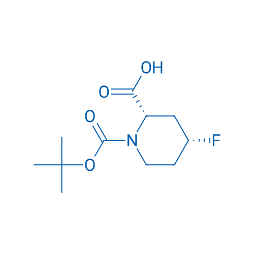 cis-1-(tert-Butoxycarbonyl)-4-fluoropiperidine-2-carboxylic acid 100mg