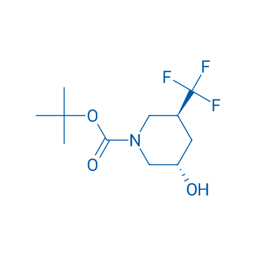 tert-Butyl (3S,5S)-3-hydroxy-5-(trifluoromethyl)piperidine-1-carboxylate 100mg