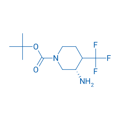 tert-Butyl (3S)-3-amino-4-(trifluoromethyl)piperidine-1-carboxylate 100mg