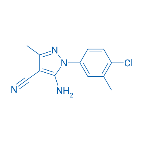 5-AMino-1-(4-chloro-3-methyl-phenyl)-3-methyl-1h-pyrazole-4-carbonitrile 1g