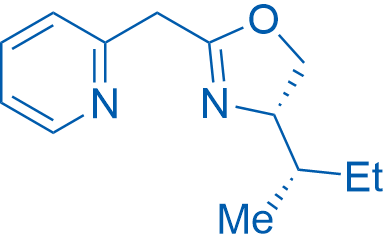 (S)-4-((S)-sec-Butyl)-2-(pyridin-2-ylmethyl)-4,5-dihydrooxazole 100mg