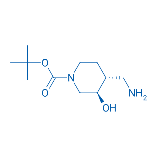 (3R,4R)-rel-tert-Butyl 4-(aminomethyl)-3-hydroxypiperidine-1-carboxylate 10g