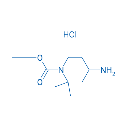 tert-Butyl 4-amino-2,2-dimethylpiperidine-1-carboxylate hydrochloride 250mg