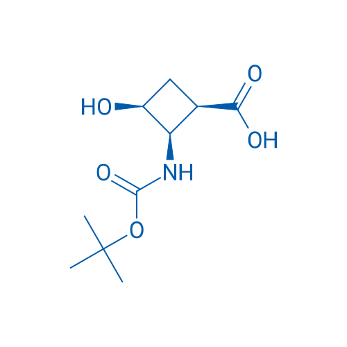 (1R,2R,3S)-2-((tert-Butoxycarbonyl)amino)-3-hydroxycyclobutane-1-carboxylic acid 250mg