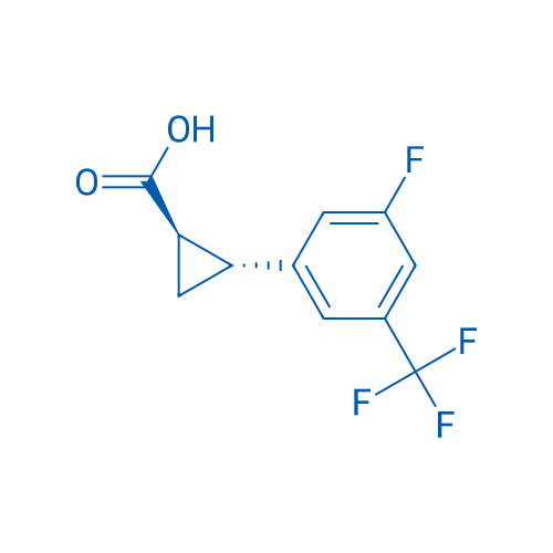 (1R,2R)-2-(3-Fluoro-5-(trifluoromethyl)phenyl)cyclopropane-1-carboxylic acid 250mg