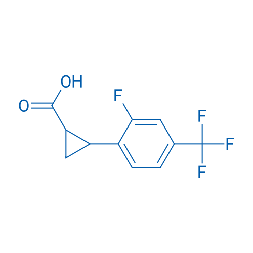 2-(2-Fluoro-4-(trifluoromethyl)phenyl)cyclopropane-1-carboxylic acid 1g