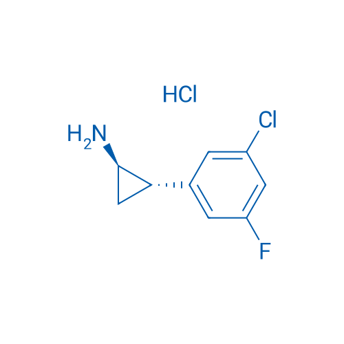 (1R,2S)-2-(3-Chloro-5-fluorophenyl)cyclopropan-1-amine hydrochloride 1g