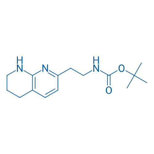 tert-Butyl (2-(5,6,7,8-tetrahydro-1,8-naphthyridin-2-yl)ethyl)carbamate 1g