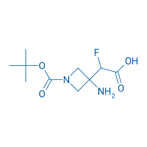 2-(3-Amino-1-tert-butoxycarbonyl-azetidin-3-yl)-2-fluoro-acetic acid 100mg